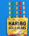 HARIBO Gummi Candy, Original Goldbears, 3 lb. Bag