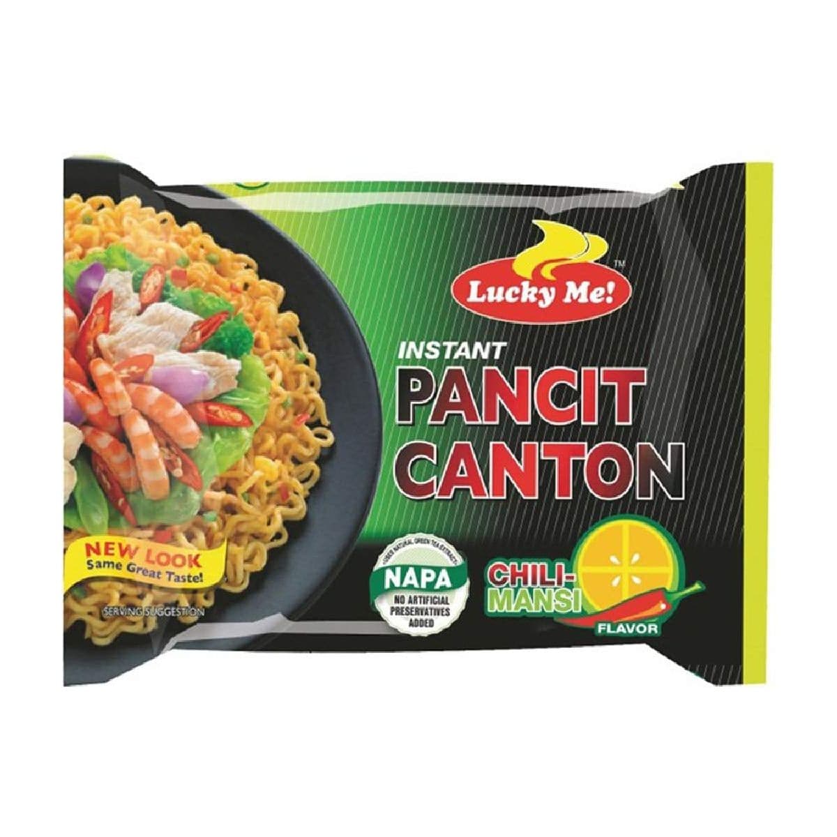 Pancit Canton Variety  3 Flavor Assortment 10 of each Citrus Kalamansi Chilimansi and Hot Chili  Pack of 30