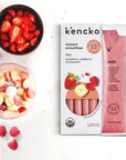 FHS Retail Kenck0 Berry  StrawberryRaspberry and Banana Smoothie Mix  Organic ReadytoDrink Fruit Smoothie Drinks for Breakfast Healthy Smoothie Juice Packs with No Artificial Flavors