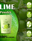 Grelim Lime Powder 11.30 Oz, Freeze Dried Lime Juice Powder - Smoothies 320g