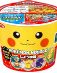 Monster of Pokét Noodle soy sauce flavor with Pokekore Seal 12oz 6pcs Japanese Cup Noodle Sanyo Foods Ninjapo