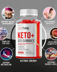 Lifetime Keto Gummies - Advanced Formula Life Time Keto ACV Gummies (60 Gummies)