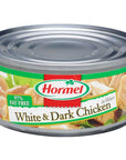 Hormel Canned White and Dark Chunk Chicken 5 Ounce Pack of 12