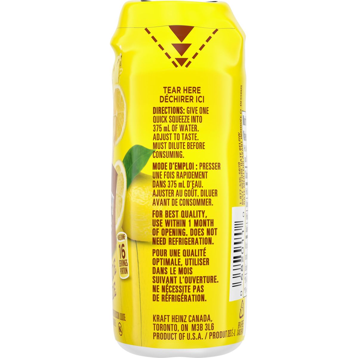 COUNTRY TIME Liquid Drink Mix  Lemonade 48ml