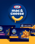 Kraft Deluxe Original Cheddar Macaroni  Cheese Dinner 14 oz Box