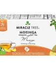 Miracle Tree  Organic Moringa Superfood Tea 25 Individually Sealed Tea Bags Mango Keto Detox Energy  Immunity Booster Vegan GlutenFree Organic NonGMO CaffeineFree