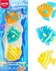 Amos 4D Gummy Fish Candy Tropical Fish Shaped Fruity Snacks for Kids Orange  Pineapple  Blueberry Flavor 106 OuncesPack of 3