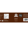 Nutural World - Crunchy Pecan Nut Butter 6 Oz (170g) Great Taste Award winner - Pure 100% single ingredient