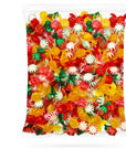 Old Fashioned Hard Candy Assortment Starlight Mints Strawberry Drops Butterscotch Cinnamon Discs 3Pound Bag