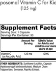 Dr. Mercola Liposomal Vitamin C for Kids, 30 Servings (30 Capsules), Dietary Supplement, Antioxidant Support, Non-GMO