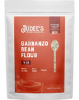 Judee's Chickpea Flour 5 lb - Non-GMO, Vegan, Made in USA Garbanzo Bean Flour - Great for Making Tortillas, Socca, Banana Bread, and Chickpea Fritters - Gluten-Free and Nut-Free