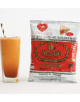 Thai Tea Mix NumberOne Cha Tra Mue Brand Original Thai Tea Mix from Thailand Perfect for brewing Traditional Restaurant Style Thai Iced Tea 400g 141 Ounce Pack of 1 white