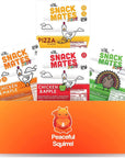 Peaceful Squirrel Variety The New Primal Snack Mates 4 Pack Variety of 4 Flavors 20 Meat Sticks Whole30 Approved Paleo Gluten Free Soy Free Low Carb High Protein Pantry Snacks 05 Ounce