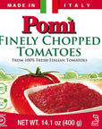 Pomì Finely Chopped Italian Tomatoes  141oz Can Pack of 12