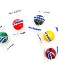 LaetaFood Jawbreakers Mini Hard Candy Fruit Flavored Assortment Individually Wrapped 1 Pound Bag