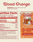 Southern Breeze Cold Brew Sweet Tea Blood Orange Iced Tea with Black Tea and Zero Carbs Zero Sugar 20 Individually Wrapped Tea Bags Pack of 4 Southern Sweet Tea Iced Tea Beverage