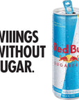 Red Bull Sugar Free Energy Drink 16 Fl Oz 12 Cans