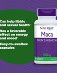 Natrol Maca 500mg Capsules, 60-Count