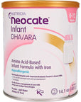 Neocate Infant Amino Acid-Based Baby Formula With DHA and ARA - 14.1 Oz Can