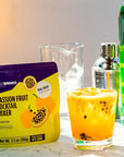 Easy Drinks Passion Fruit Cocktail Mixer Real fruit with seeds  Pack 5x 35 oz  Prepares up to 10 cocktails