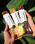 Simply Protein  Crispy Bars Variety Pack 3 Flavors  Plant Based Protein Bars Protein Snacks  12g Protein 2g Sugar 7g Fiber  Vegan Gluten Free Non GMO Kosher  12 Bars 3 Boxes