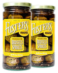 Fosters Pickled Brussel Sprouts Original 16oz 2 Pack Pickled Brussels are Fresh Gluten Free Fat Free and Preservative Free  Brussels From a Traditional Pickled Vegetable Recipe