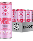 EBOOST Super Fuel Natural Energy Drink - 12 Pack x 11.5 Fl Oz