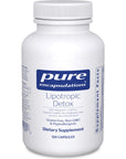 Pure Encapsulations Lipotropic Detox | Hypoallergenic Supplement Supports Liver Function and Detoxification | 120 Capsules