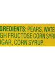 Del Monte Canned Sliced Pears in Heavy Syrup 12 Pack 85 oz Can