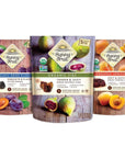 Sunny Fruit Organic Dried Fruit Assortment  Figs Apricots Dates Mango Cherries  Prunes Variety 6 Bags 30 Individual Portion Packs  NONGMO HALAL KOSHER NO PRESERVATIVES NO SUGAR ADDED