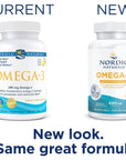 Nordic Naturals Omega-3 in Fish Gelatin, Lemon Flavor - 60 Fish Gels - 690 mg Omega-3 - Fish Oil - EPA & DHA - Immune Support, Brain & Heart Health, Optimal Wellness - Non-GMO - 30 Servings