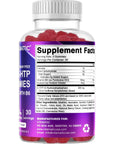 Vitamatic Sugar Free 5-HTP 200mg Gummies with B6 per Serving - 60 Pectin Based Gummes