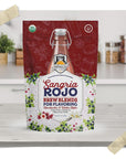 Fermentaholics Organic Sangria Rojo Brew Blends Secondary Fermentation Flavoring for Kombucha Water Kefir and Other Fermented Drinks