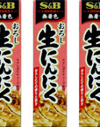 GLOWRIAL Grated Raw Garlic 43g Garlic paste in tube Set of 3