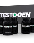 TestoGen Booster for Men - Natural Male Supplement to Combat Low Energy, Fight Fatigue, Support Weight Control & Boost Muscle Growth - 5-Month Supply