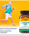 Country Life L-Carnitine Caps 500mg - 60 Capsules