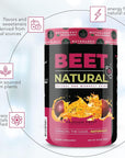 Nutrology Beet Natural O2 - All Natural Pre - 30 Servings