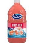 Ocean Spray Ruby Red Grapefruit Juice Drink 64 Fl Oz Bottle