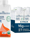 KATE FARMS Organic 1.2 Glucose Support Shake - 8.45 Fl oz (Pack of 6)