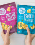 The Good Bean Protein Snack Mix  Sea Salt  6 Pack 6 oz Resealable Bag  Fava Beans and Split Peas  Vegan Snack with Good Source of Plant Protein and Fiber