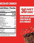 NEOH Chocolate Bars  Keto Chocolate Dipped Candy Bar GlutenFree LowCalorie LowCarb PlantBased HighFiber Snacks No Added Sugar 1 Ounce Individually Wrapped Bars 12 Pack