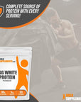 BULKSUPPLEMENTS.COM Egg White Protein Powder - Albumin Powder, Egg White Powder - Lactose Free & Dairy Free Protein Powder - Unflavored & Gluten Free, 30g per Serving, 1kg (2.2 lbs)