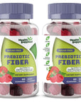 Fiber Prebiotic Gummies Sugar Free, Keto Friendly 2 Pack