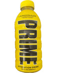 Generic Prime Sports Drink Lemonade  12Fl oz Hydration Beverage