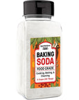 Unpretentious Baking Soda, 2 Cups, Natural Leavening Agent, Convenient Dual-Purpose Shaker Lid