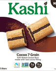 Kashi Cocoa 7 Grain Soft Baked Cereal Bars, (5x35 g), 175g/6.2 oz., Box, {Imported from Canada}