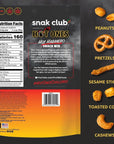 Snak Club x Hot Ones Hot Habanero Snack Mix Spicy Snacks with Peanuts Pretzels Sesame Sticks Toasted Corn  Cashews Inspired by Hot Ones Hot Sauce 10 oz Bag