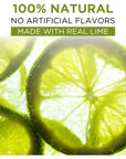 Realime Lime juice 8 Fl Oz  Fresh Lime Juice for Drinks Meals  Snacks Natural Zesty Flavor with Moofin SS Metal Straw 100 Natural No Artificial Flavors Lime Juice Bottle Pack of 3