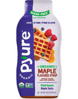 Pyure Organic Maple Flavored Syrup Zero Sugar 2 Net Carb GlutenFree PlantBased Maple Syrup for Vegan Keto Friendly Food 14 Oz