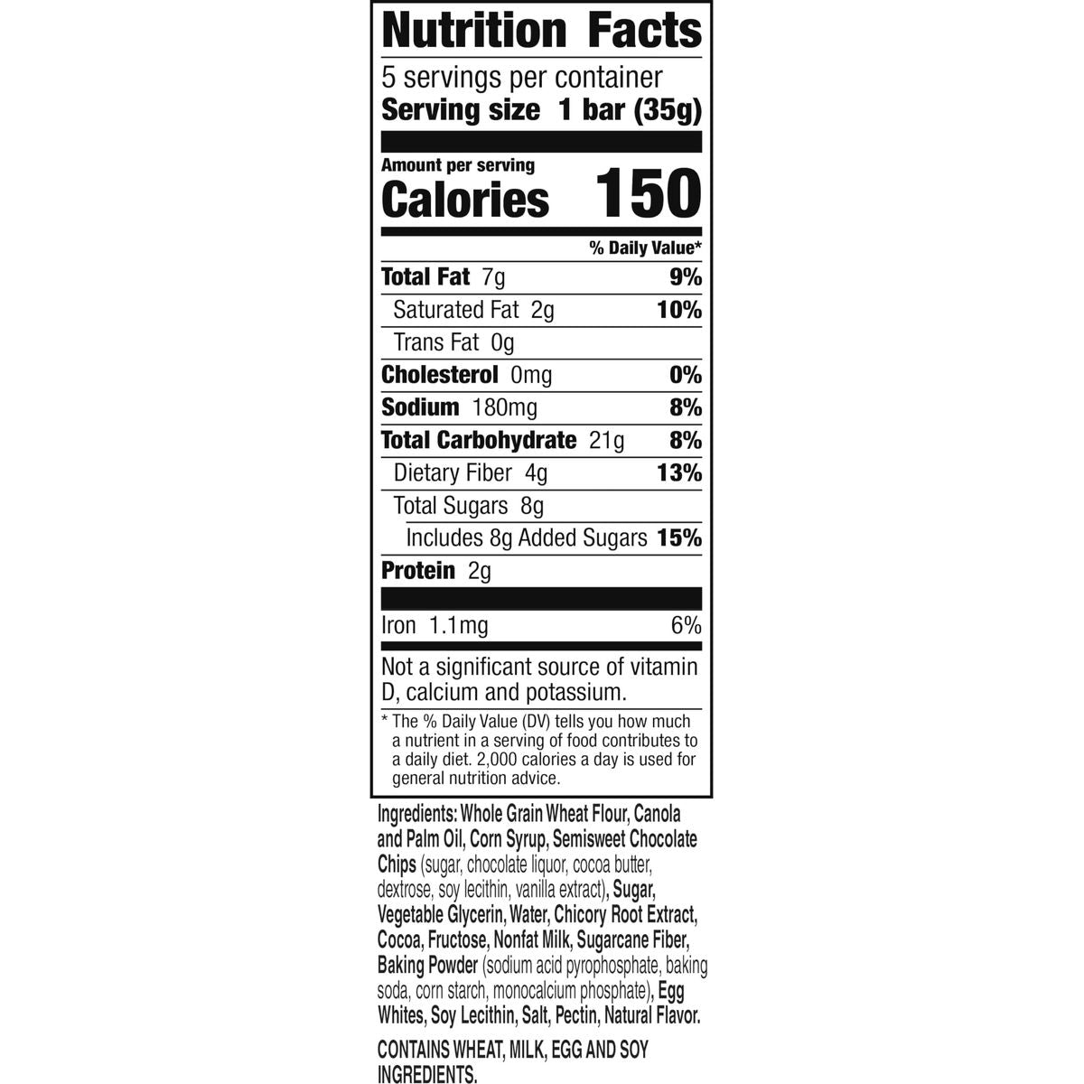 Nature Valley Soft Baked Muffin Bars Double Chocolate Chip Made With Whole Grain 5 Count 62 oz